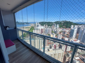 Book Santos – Unlimited 3111 - Decoração e Vista mar TOP